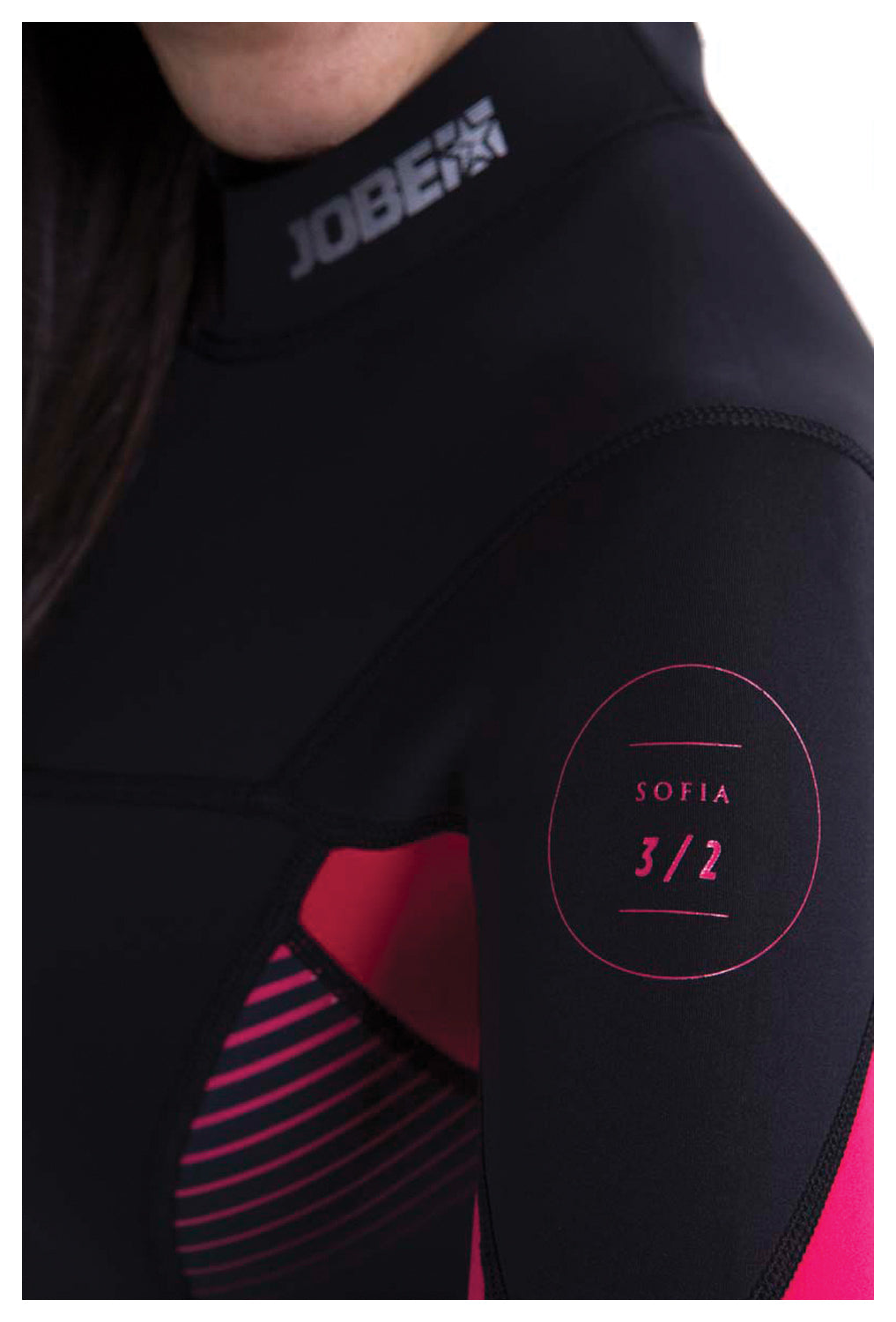 Sofia Fullsuit 3/2Mm Pink M Jobe SOFIA FULLSUIT 3/2MM PINK M