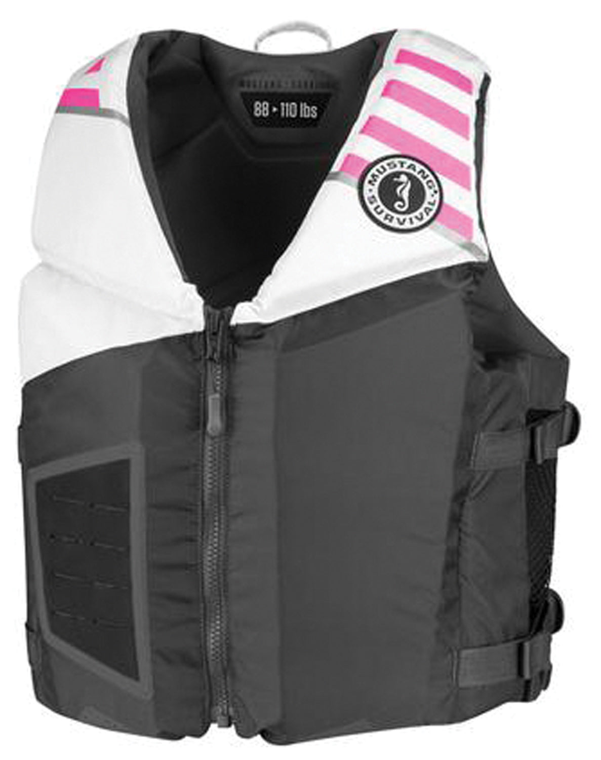 Rev Young Adlt Foam Vest Wht Mustang Survival REV YOUNG ADLT FOAM VEST WHT