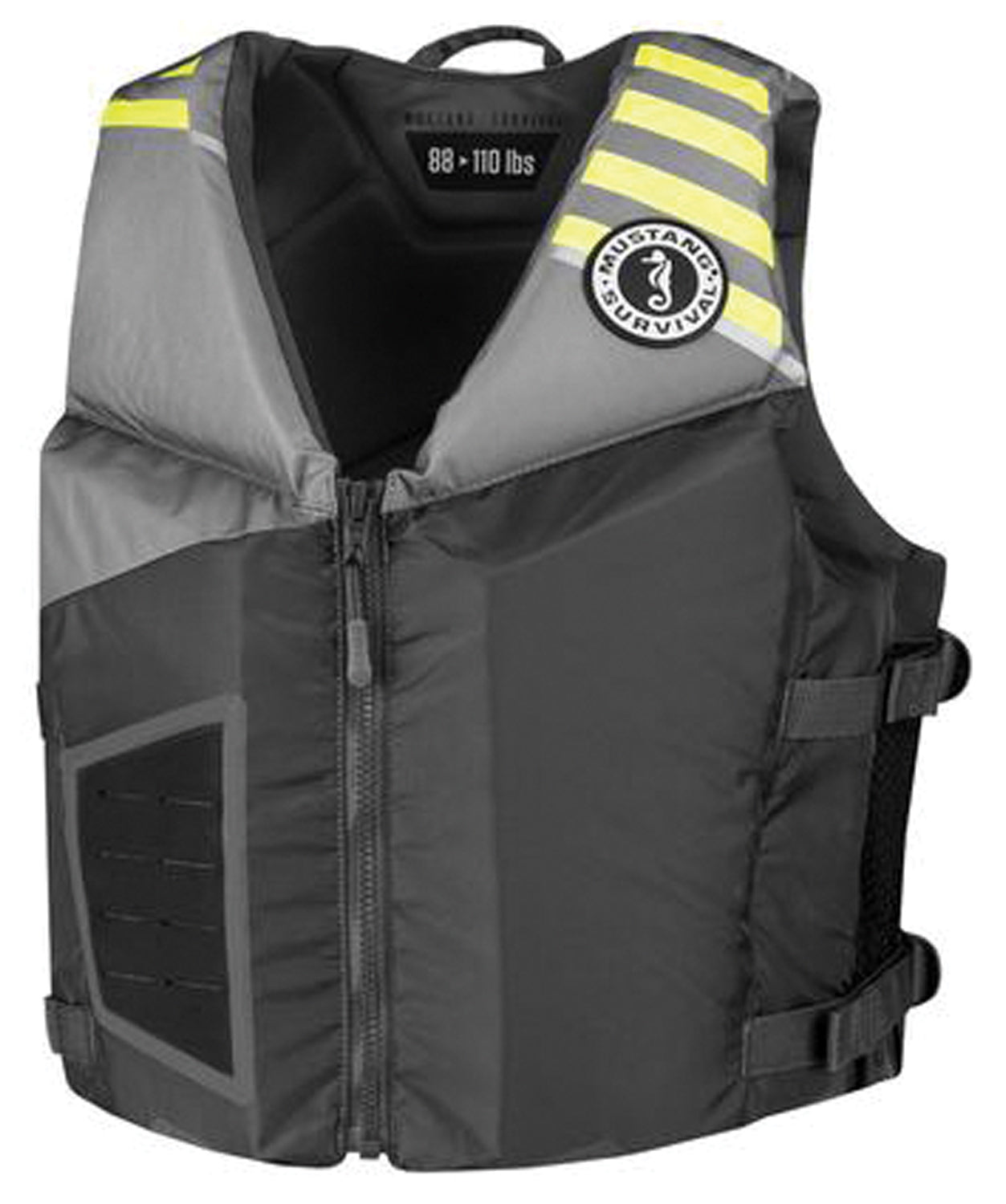 Rev Young Adlt Foam Vest Wht Mustang Survival REV YOUNG ADLT FOAM VEST GREY