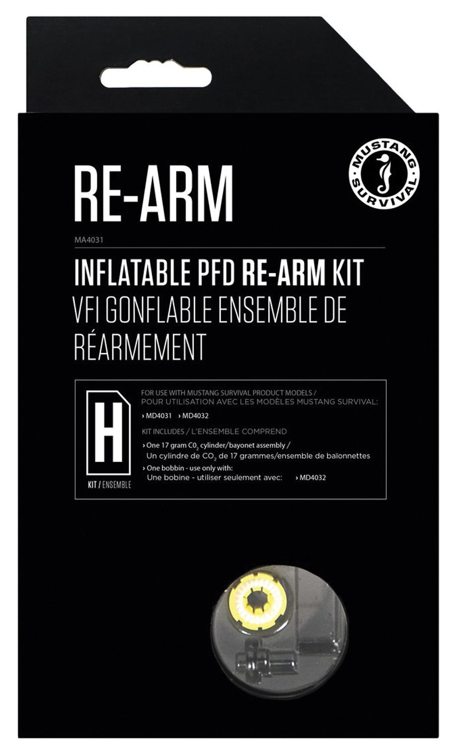 Re-Arm Kit H 17G Auto/ Manual Mustang Survival RE-ARM KIT H 17G AUTO/ MANUAL