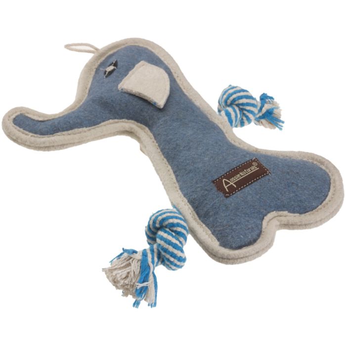 Aussie Naturals Tuff Mutt Elephant Dog Toy