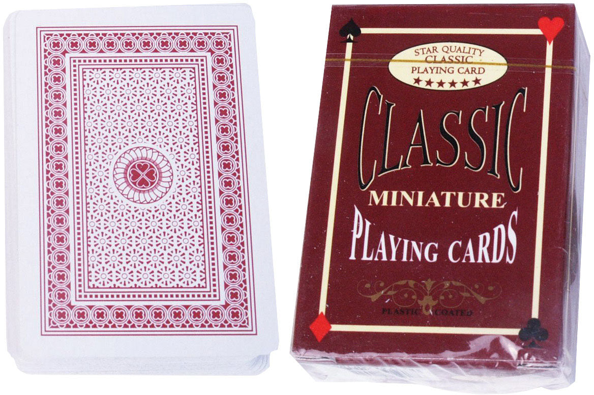 Miniature Travel Cards Classic Games MINIATURE TRAVEL CARDS