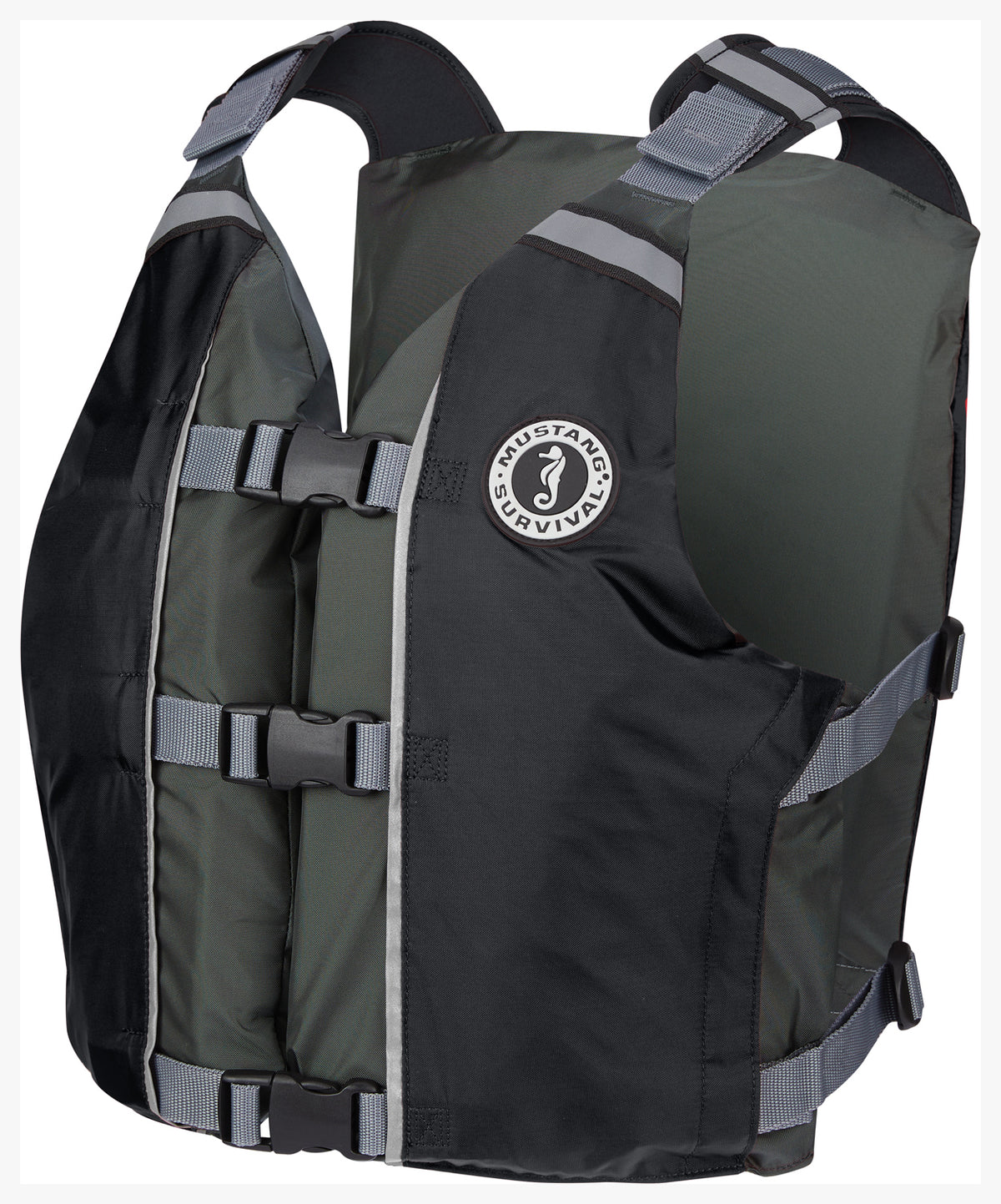 Apf Foam Vest Black/Grey Mustang Survival APF FOAM VEST BLACK/GREY