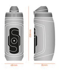 Replacement 590Ml Bottle-Smoke Fidlock REPLACEMENT 590ML BOTTLE-SMOKE