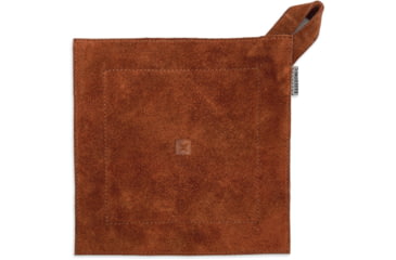 Barebones LIVING Suede Leather Hot Pad Brown