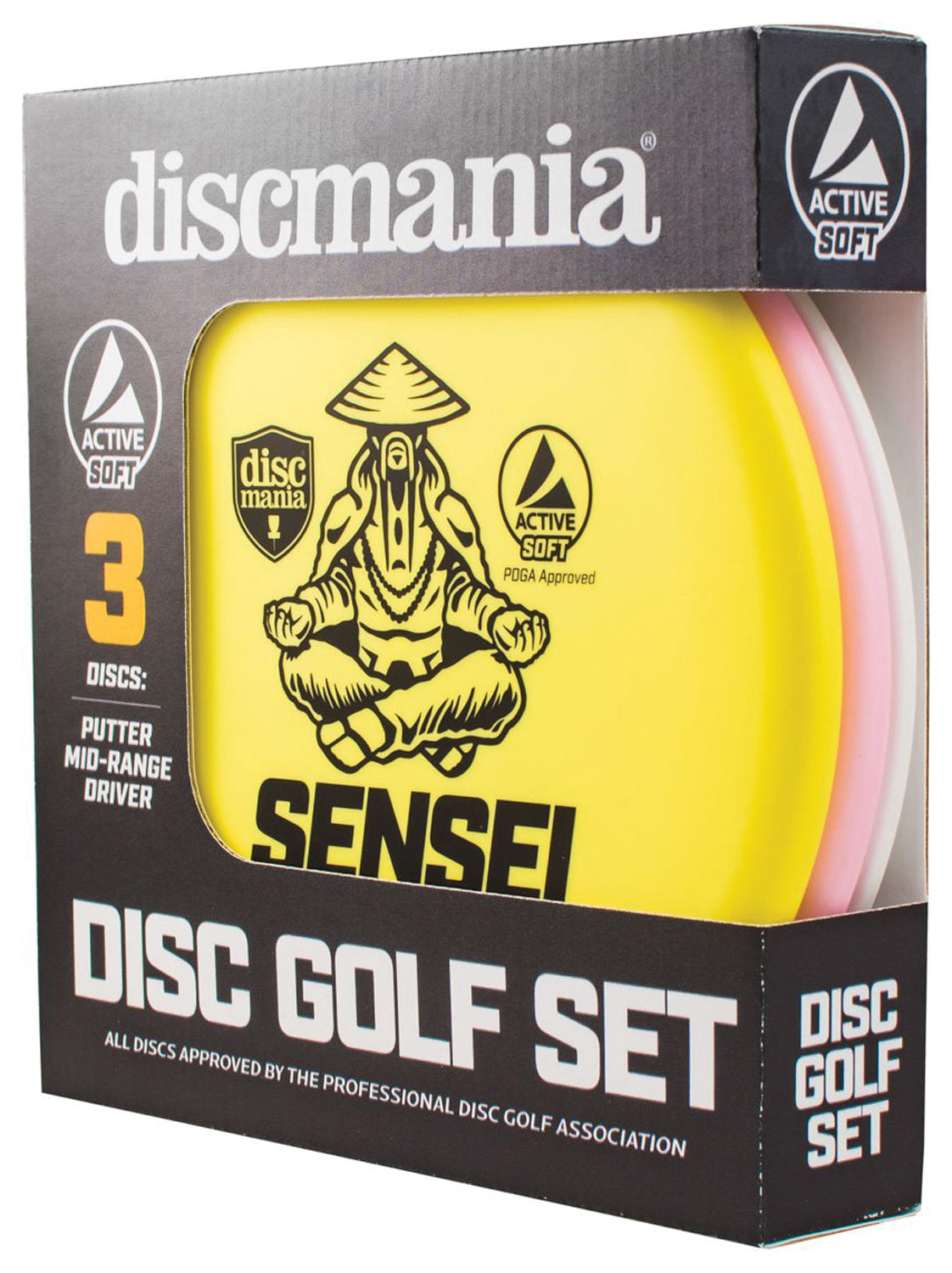 Discmania 3 Disc Active Soft Set