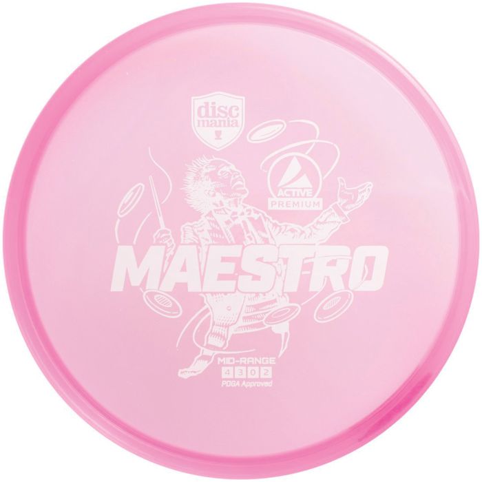 Discmania Active Premium Maestro Midrange Disc 165G-170G Assorted Colors