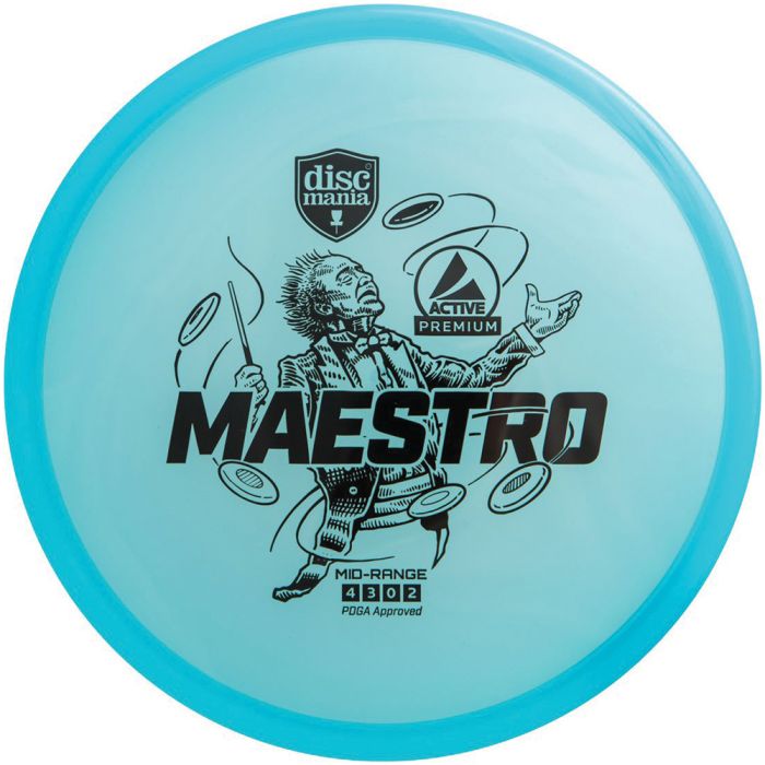 Discmania Active Premium Maestro Midrange Disc 165G-170G Assorted Colors