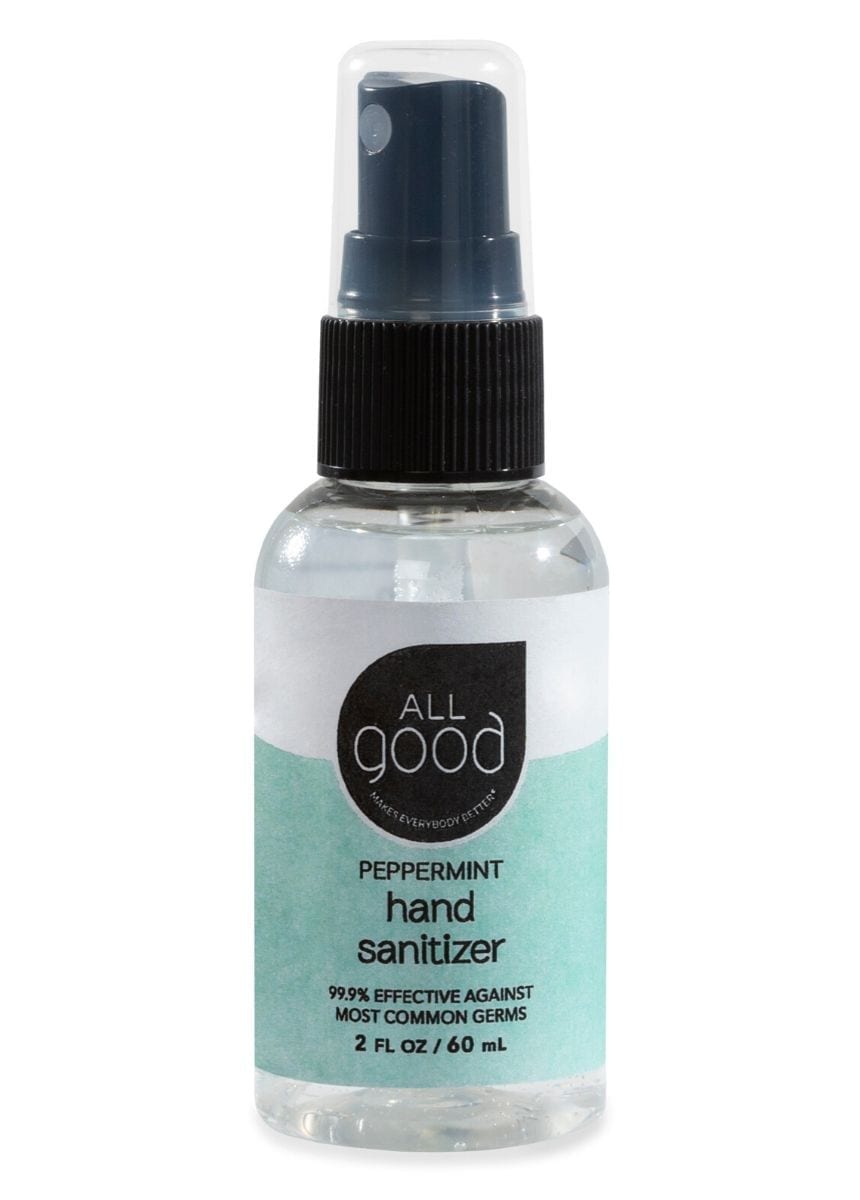 All Good Hand Sanitizer Spray 2 oz Peppermint