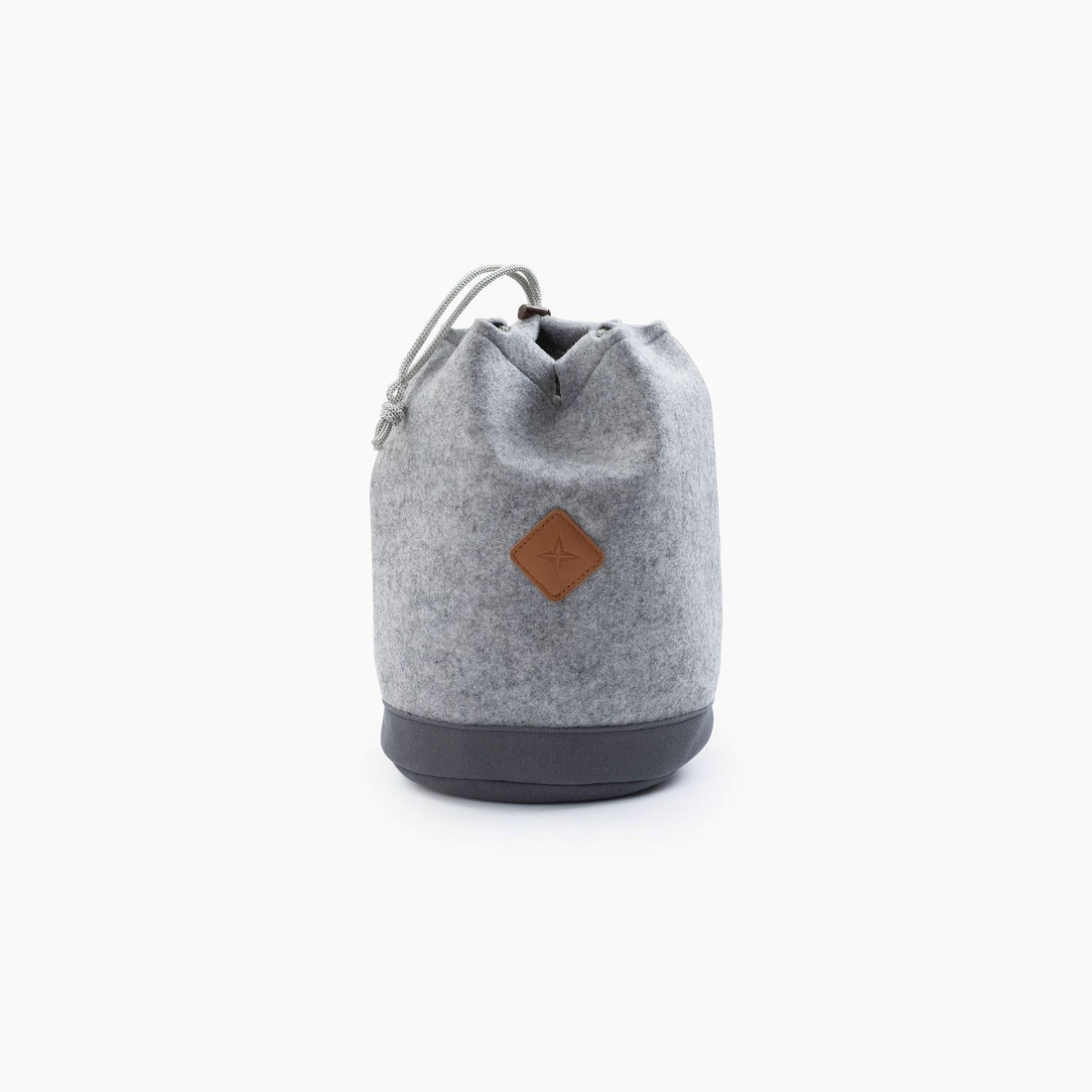 Barebones Living Gray Felt Lantern Storage Bag