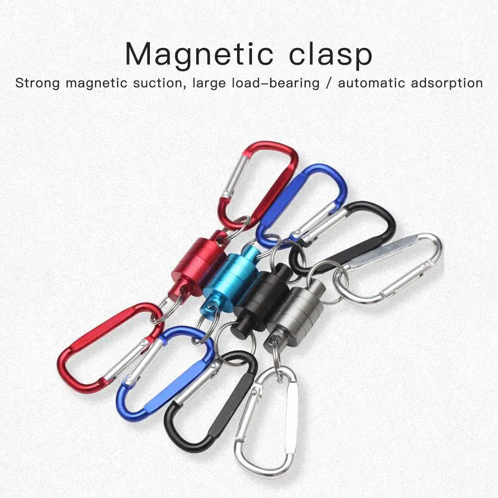 Quick-Release Strong Magnetic Carabiner Aluminum Keychain