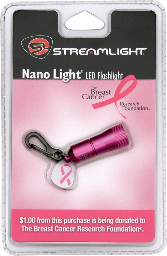 Streamlight Pink Nano Light with White LED