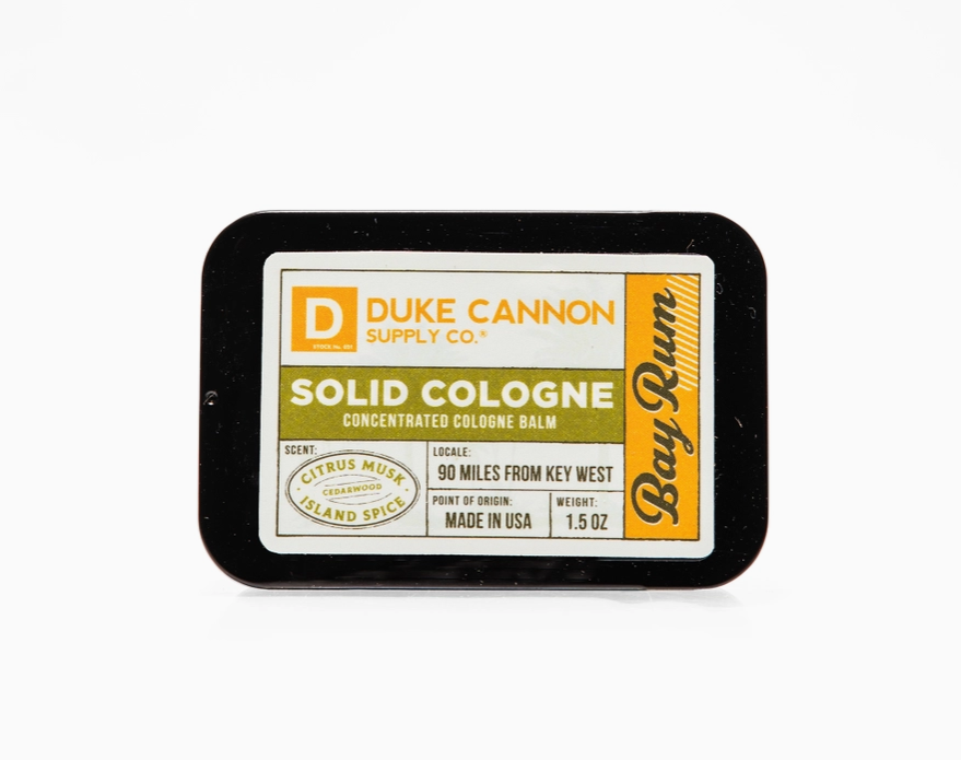 Duke Cannon - Solid Cologne - Bay Rum Scent