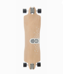 GoldCoast "Rad & Happy" Drop Through Complete Longboard