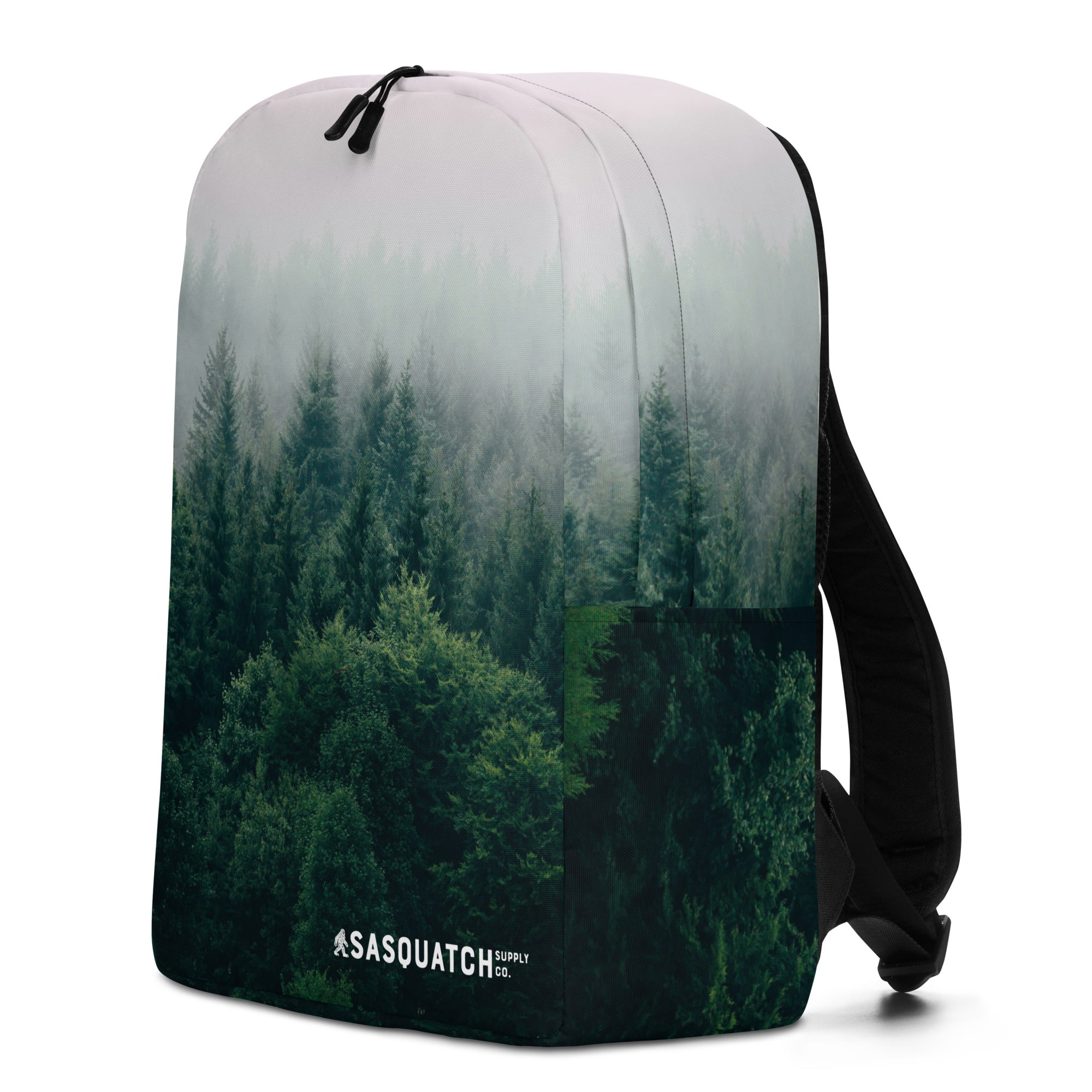 Misty Forest Minimalist Backpack