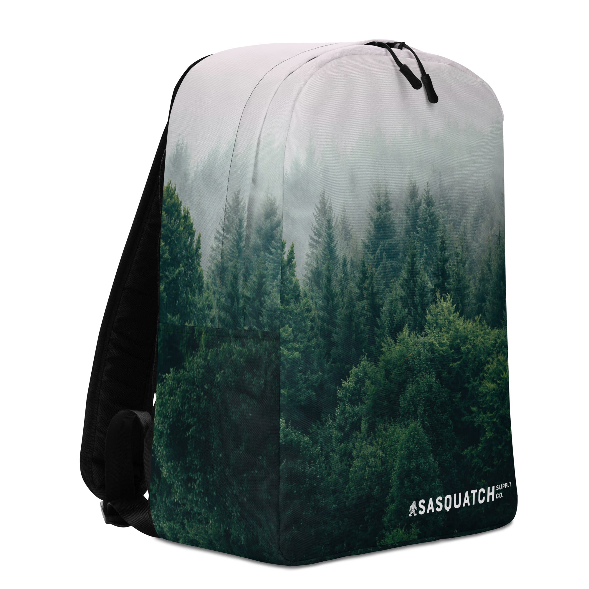 Misty Forest Minimalist Backpack