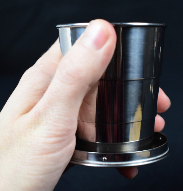 Ace Camp Collapsible Stainless Steel Cup 5 oz