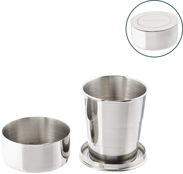 Ace Camp Collapsible Stainless Steel Cup 5 oz