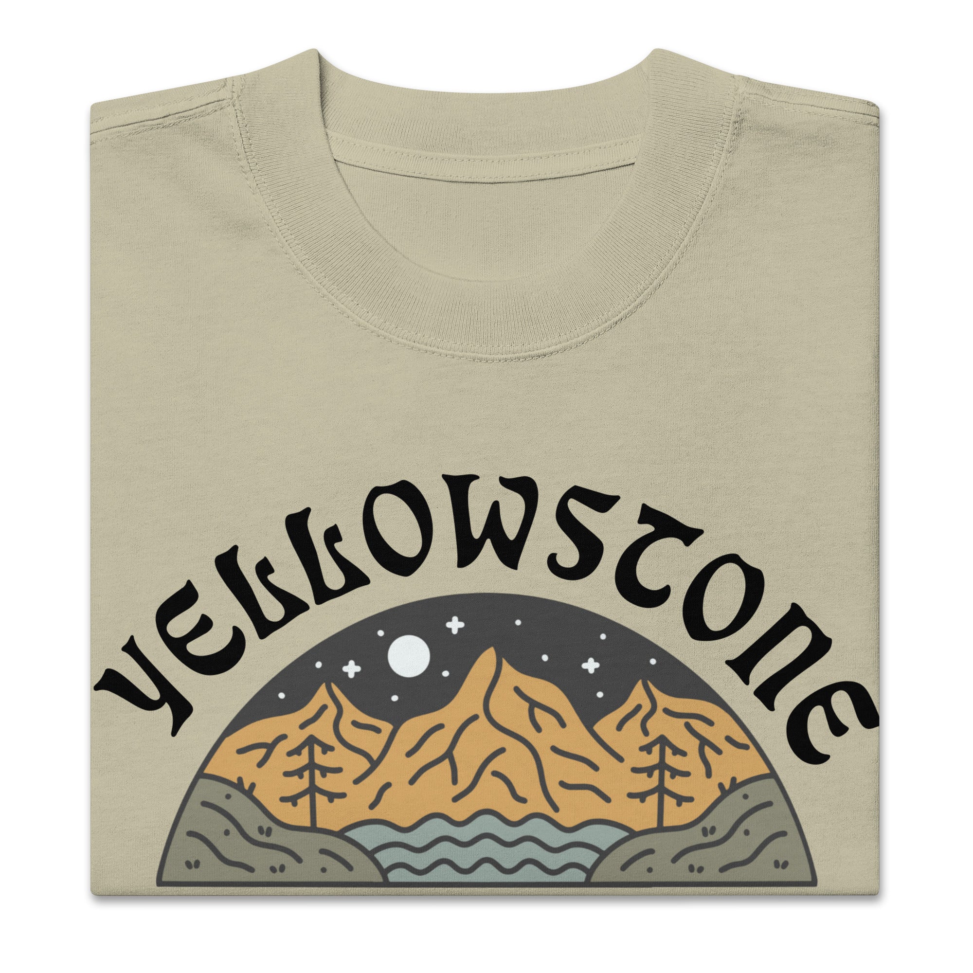 Yellowstone Oversized Faded Tee