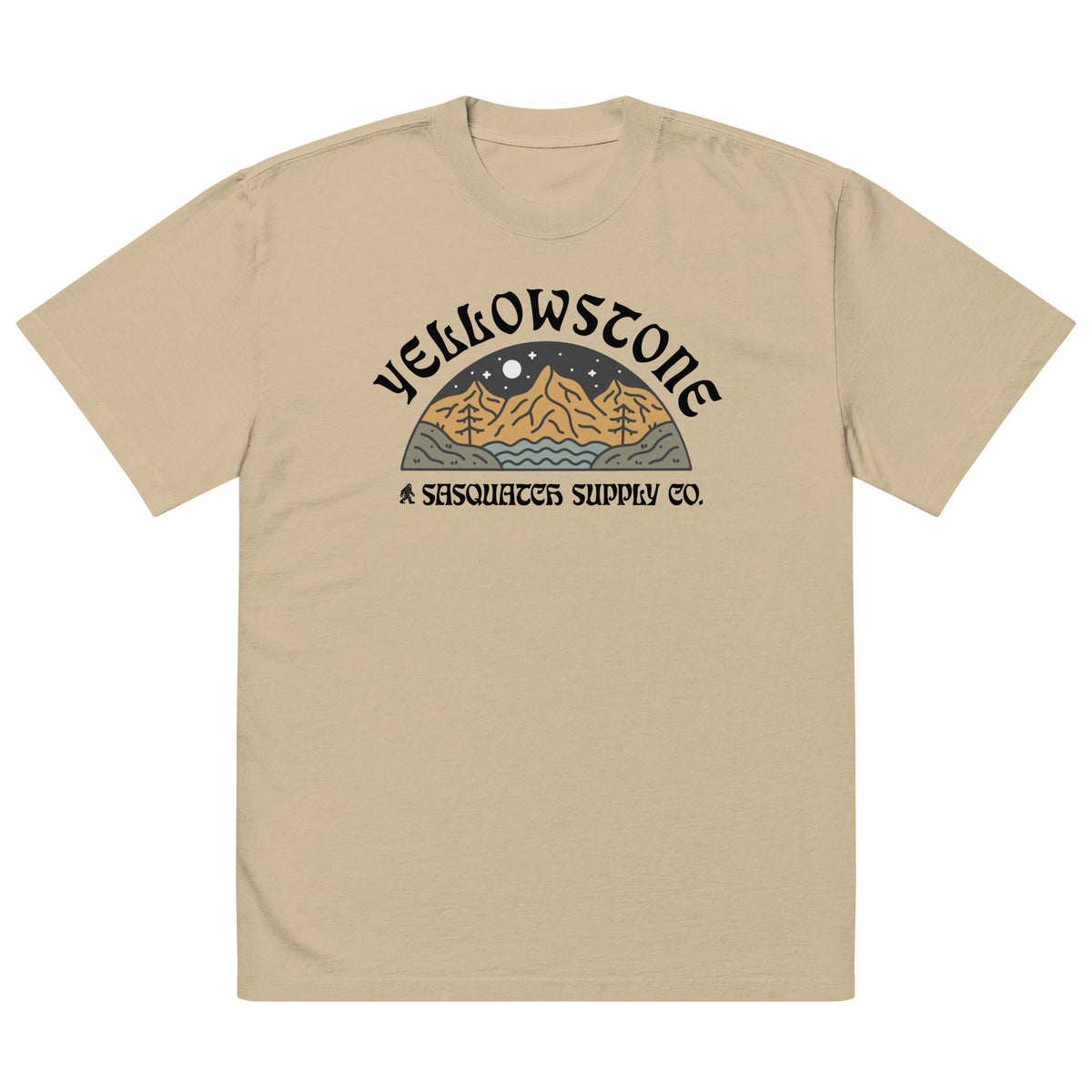 Yellowstone Oversized Faded Tee